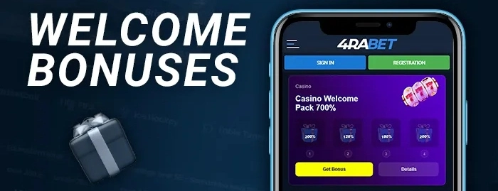 4rabet APP online bonus